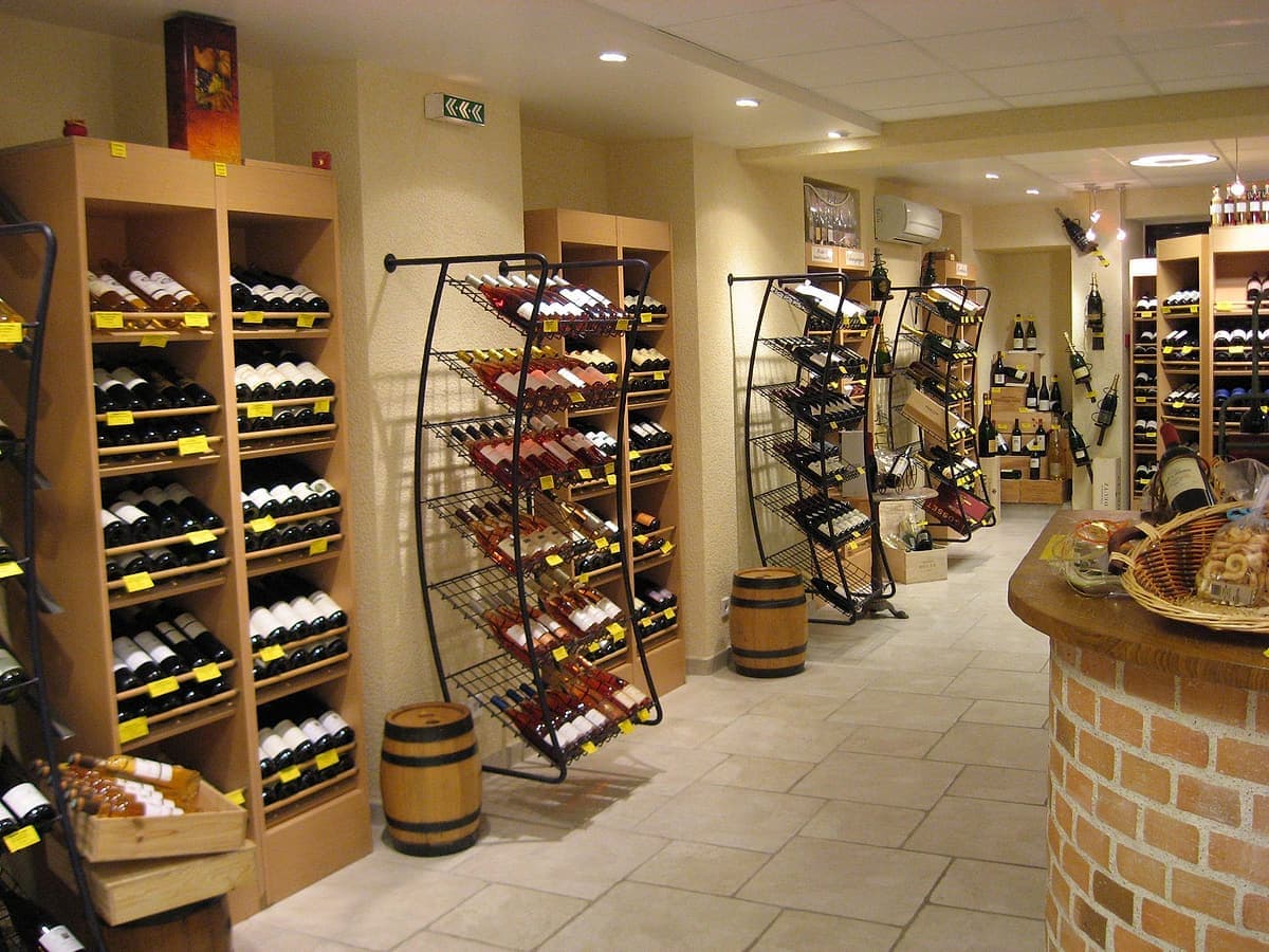 Les casiers à vin en enfilade
